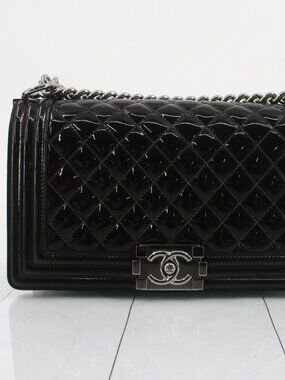 Chanel Black Boy Bag 19-Series
